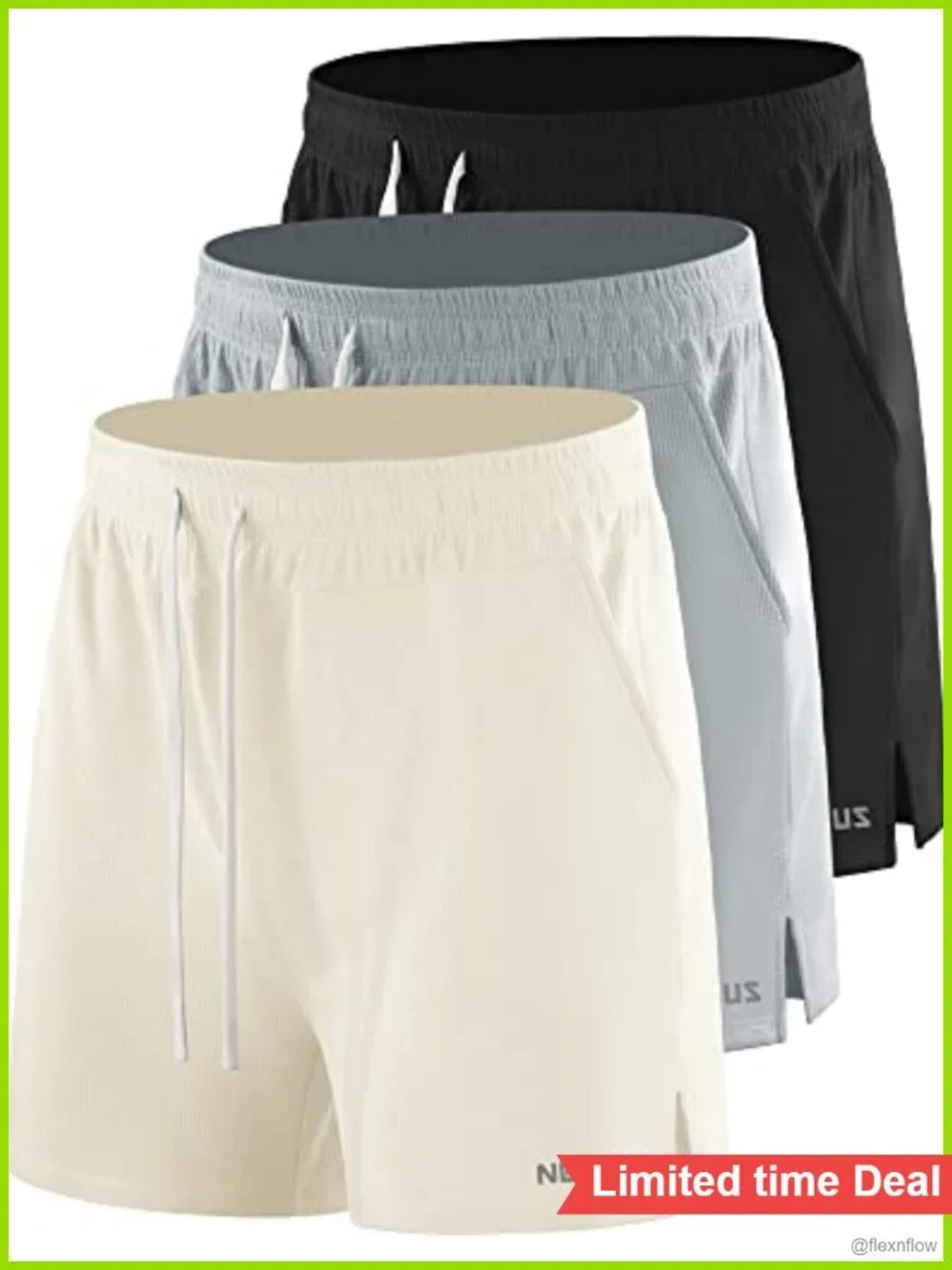 Men's 7 inch Running Shorts with Pockets Quick Dry Athletic Workout